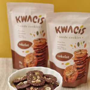 KWACIS Seeds Cookies Camilan Gluten Free Varian Coklat Paket Hemat