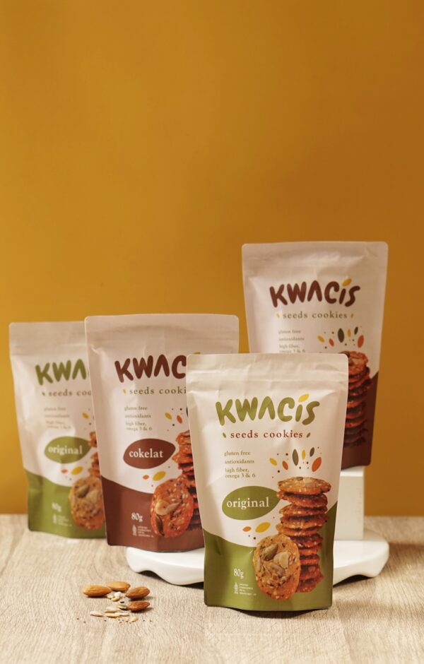 KWACIS Cookies Camilan Gluten Free Paket Hemat Ber-4