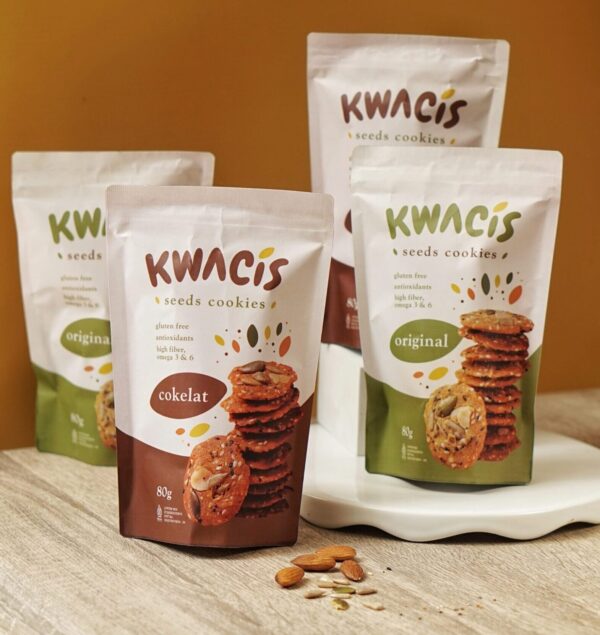 KWACIS Cookies Camilan Gluten Free Paket Hemat Ber-4