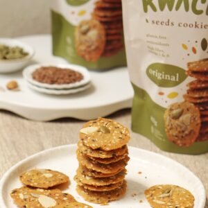 KWACIS Seeds Cookies Camilan Gluten Free Varian Original Paket Hemat